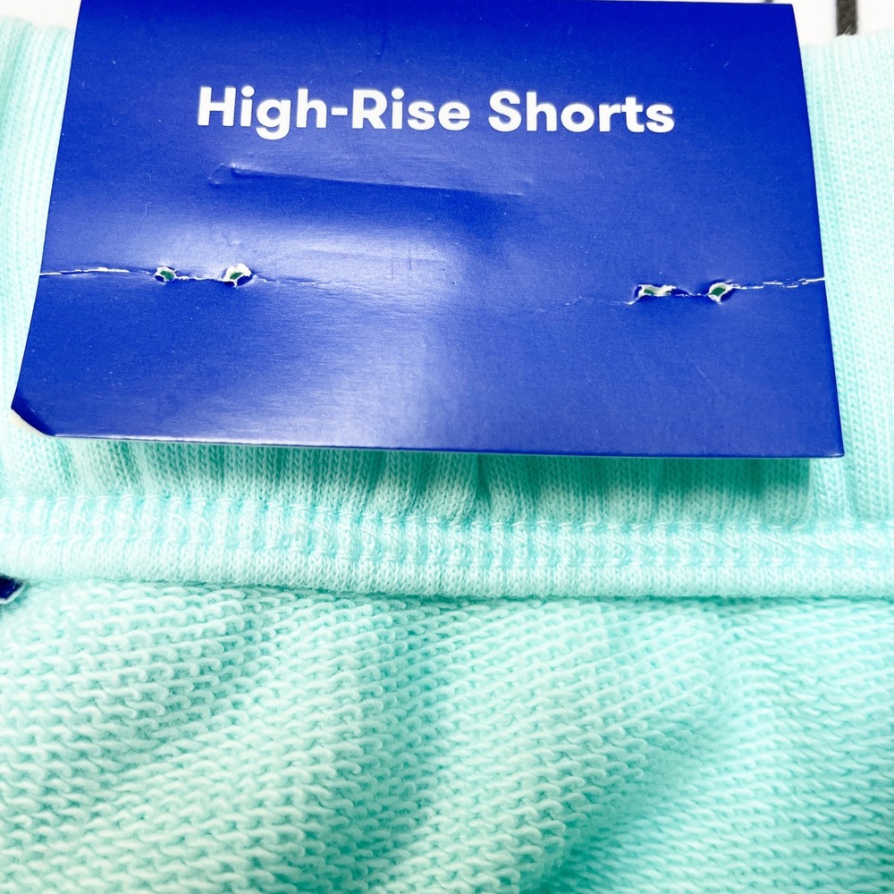 JoyLab Women's Light Blue High-Rise French Terry‎ Drawstring Shorts Size S - Picture 4 of 5
